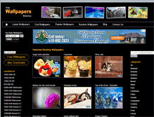 Tablet Screenshot of freewallpapers4desktop.com